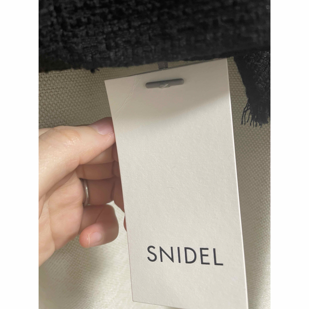 SNIDEL(スナイデル)の【新品】スナイデル　クラシックツイードジャケット レディースのジャケット/アウター(ノーカラージャケット)の商品写真