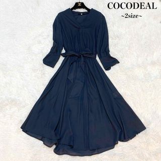 COCO DEAL - COCO DEAL プリーツティアードノースリワンピースの通販