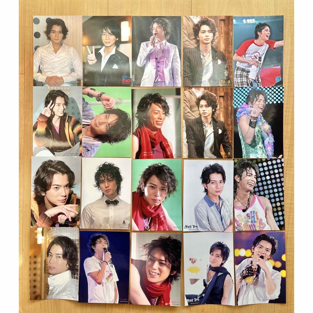 嵐(アラシ)の松本潤　写真セット エンタメ/ホビーのタレントグッズ(アイドルグッズ)の商品写真