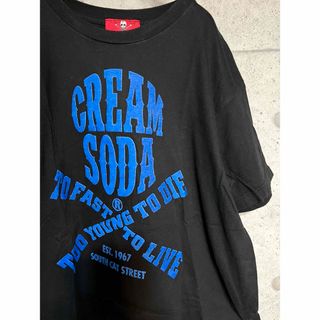 CREAM SODA クリームソーダ Tシャツ ★ 立体プリント(Tシャツ/カットソー(半袖/袖なし))