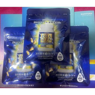 サントリー(サントリー)の【新品】3個セット　サントリー・セサミンEX・DHA&EPA プラスビタミン(その他)