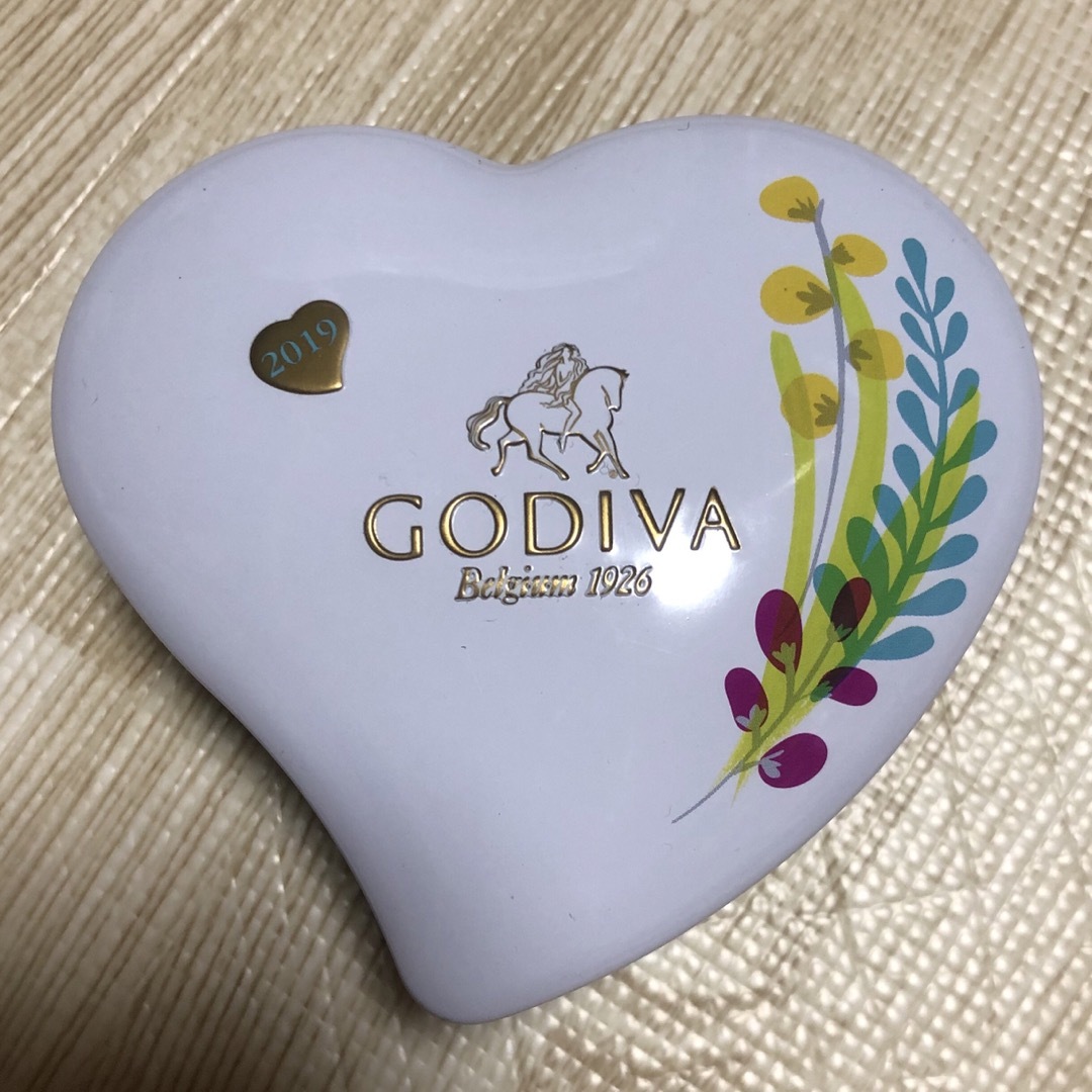 GODIVA 2019 空き缶 - 保存容器・ケース