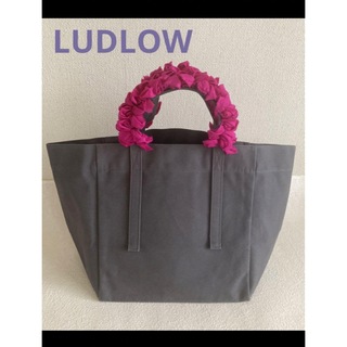 LUDLOW - 超美品 LUDLOW ラドロー グレープハンドルトートバッグの通販 ...