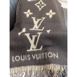 LOUIS VUITTON - 美品 ヴィトン マフラー ロゴマニア 2017 限定 レア