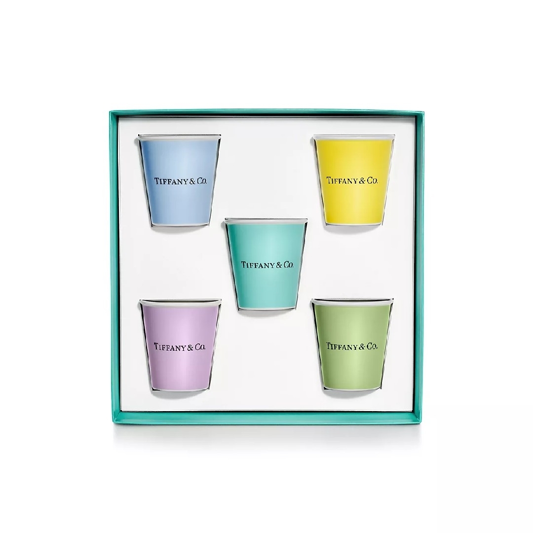 Tiffany & Co. - ティファニー コーヒー カップボーンチャイナ ５個