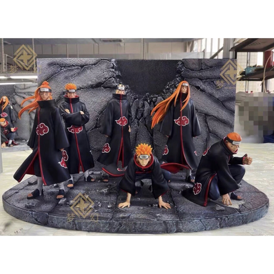 ナルト NARUTO ペイン フィギュア ガレージキット GK完成品の ナルト NARUTO ペイン フィギュア ガレージキット GK完成品の