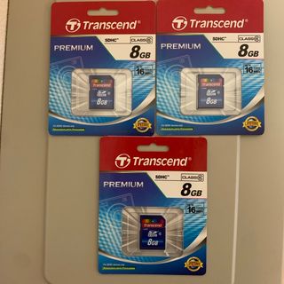 Transcend SDHCカード TS8GSDHC6  3点セット