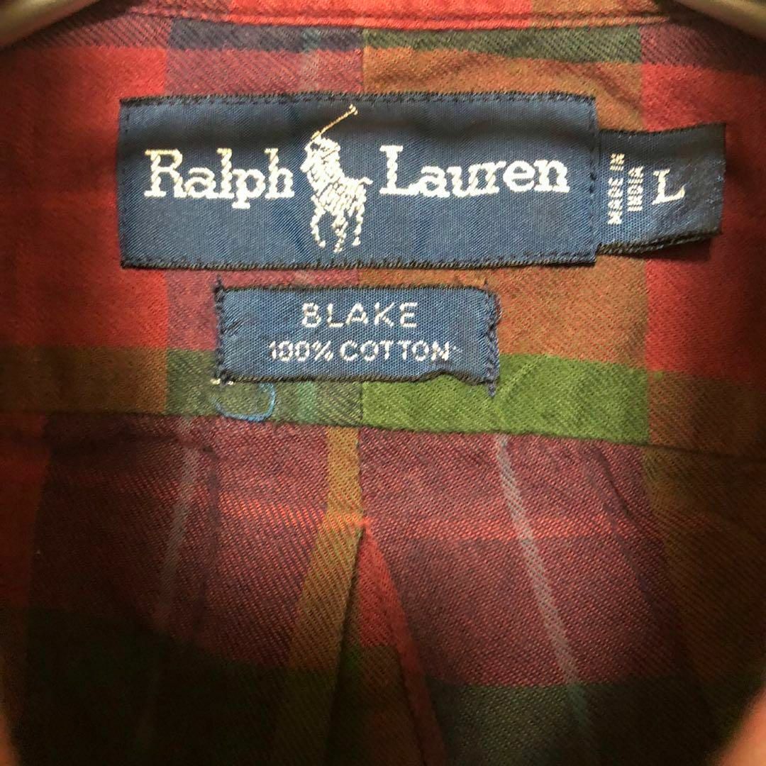 Ralph Lauren(ラルフローレン)のUS/EU輸入　海外古着　Ralph Lauren  BDシャツ  L メンズのトップス(シャツ)の商品写真