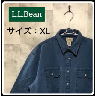 エルエルビーン(L.L.Bean)のUS/EU輸入　海外古着　L.L.Bean　デニムシャツ　XL(シャツ)