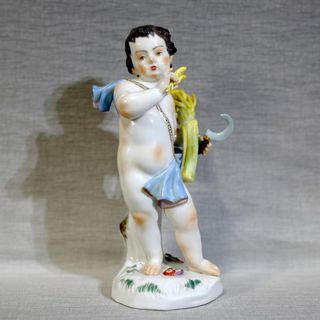 マイセン(MEISSEN)の【極美品１級 送料込み】マイセン 夏 四季の寓意 フィギュリン ケンドラー造形(置物)