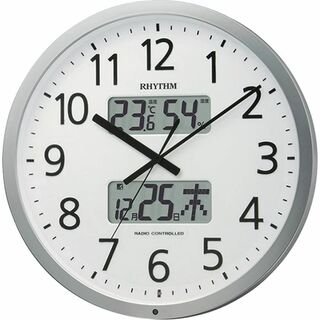 リズムRHYTHM RHYTHM 電波 掛け時計 プログラムカレンダー 403S(置時計)