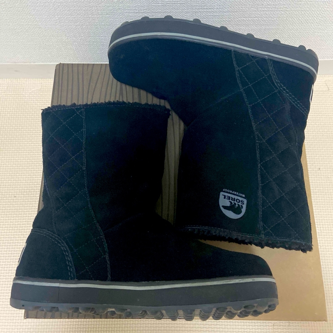 SOREL ソレル 定番 グレイシー スノーブーツ 23cm ブラック