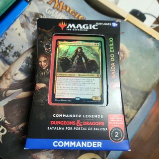 マジックザギャザリング(マジック：ザ・ギャザリング)のMTG 統率者レジェンズ：バルダーズ・ゲートの戦い 追放からの出口 ポルトガル語(Box/デッキ/パック)