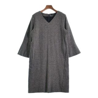 green label relaxing ワンピース F グレー(ミックス) 【古着】【中古】(ひざ丈ワンピース)