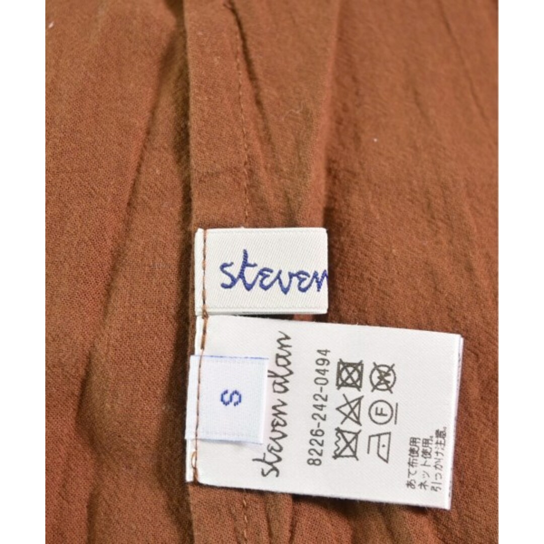 steven alan(スティーブンアラン)のsteven alan スティーブンアラン ワンピース S 茶 【古着】【中古】 レディースのワンピース(ひざ丈ワンピース)の商品写真