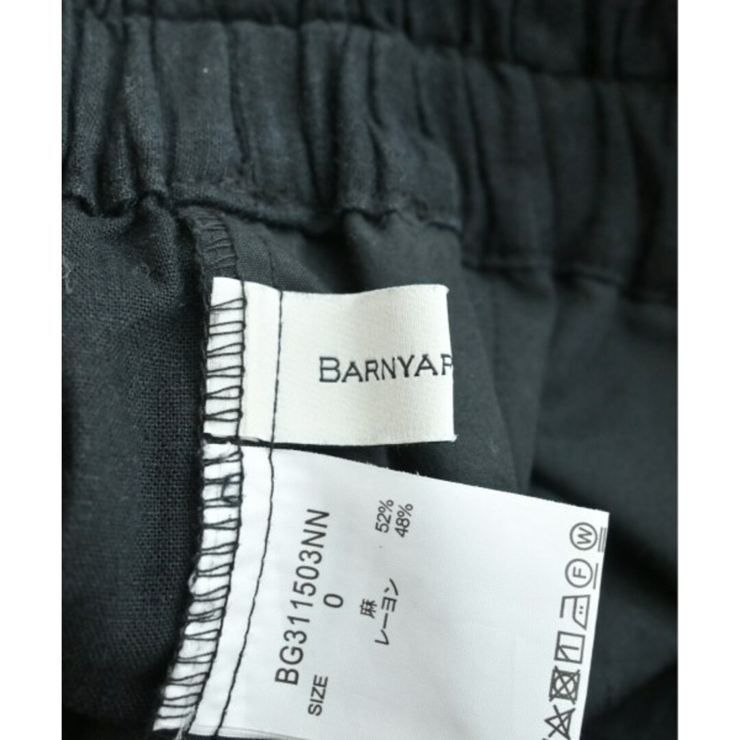 BARNYARDSTORM(バンヤードストーム)のBARNYARDSTORM パンツ（その他） 0(S位) 黒 【古着】【中古】 レディースのパンツ(その他)の商品写真