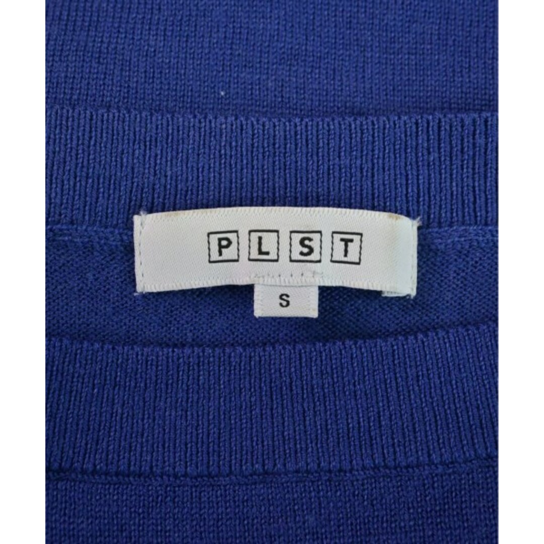 PLST(プラステ)のPLST プラステ ニット・セーター S 青 【古着】【中古】 レディースのトップス(ニット/セーター)の商品写真