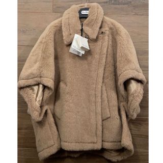 マックスマーラ(Max Mara)のMax Mara  tebe4 テディベアケープ　新品タグ付き(ポンチョ)