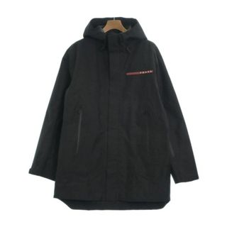 プラダ(PRADA)のPRADA プラダ コート -(M位) 黒 【古着】【中古】(その他)