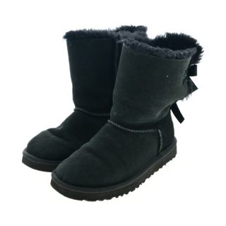 アグオーストラリア(UGG AUSTRALIA)のUGG australia アグオーストラリア ブーツ 22cm 黒 【古着】【中古】(ブーツ)