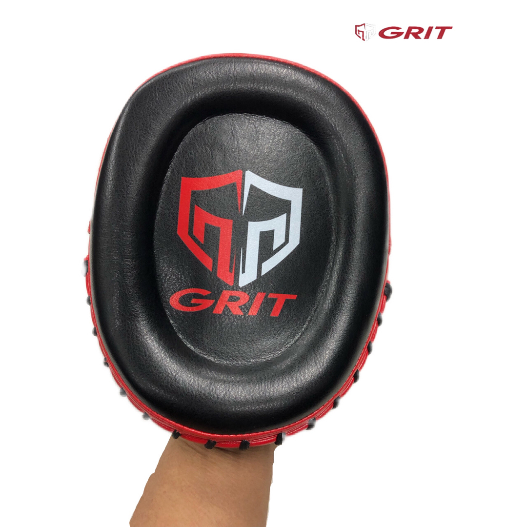 GRIT パンチングミット　ブラックレッド　ミット打ちなどに！！手首や肘を痛めてからでは遅い