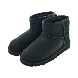 アグオーストラリア(UGG AUSTRALIA)のUGG australia アグオーストラリア ブーツ 21cm 黒 【古着】【中古】(ブーツ)