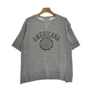 アメリカーナ(AMERICANA)のAmericana アメリカーナ Tシャツ・カットソー F グレー 【古着】【中古】(カットソー(半袖/袖なし))