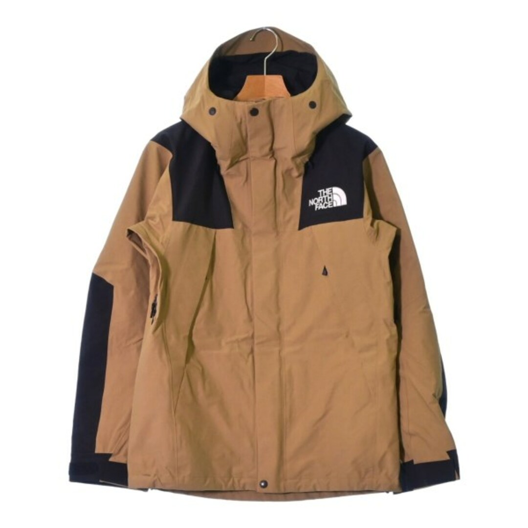 ダブルジップ柄THE NORTH FACE ザノースフェイス マウンテンパーカー M ベージュ