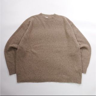 コモリ(COMOLI)の21aw COMOLI カシミヤ クルーネックニット L'ECHOPPE (ニット/セーター)