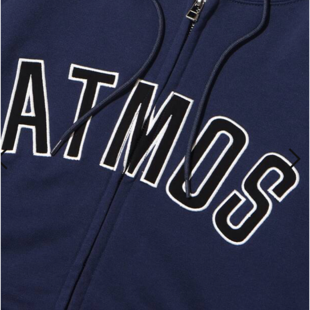 atmos(アトモス)の【新品未使用】アトモス　フード　ジップアップパーカー メンズのトップス(パーカー)の商品写真