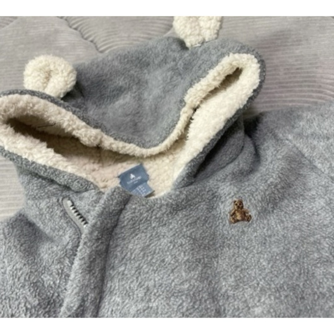 babyGAP(ベビーギャップ)のbaby gapモコモコカバーオール キッズ/ベビー/マタニティのベビー服(~85cm)(カバーオール)の商品写真