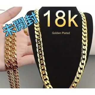 ◎未開封　 翌日発送予定❗️18k金メッキチェーンネックレス(ネックレス)