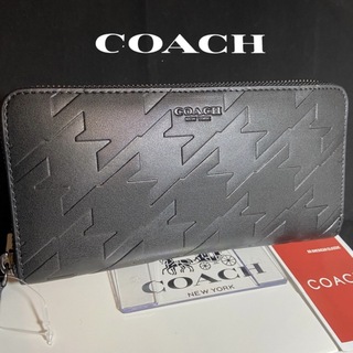コーチ(COACH)のギフト⭕️ コーチ 長財布　大人の逸品　人気の烏格子型(長財布)
