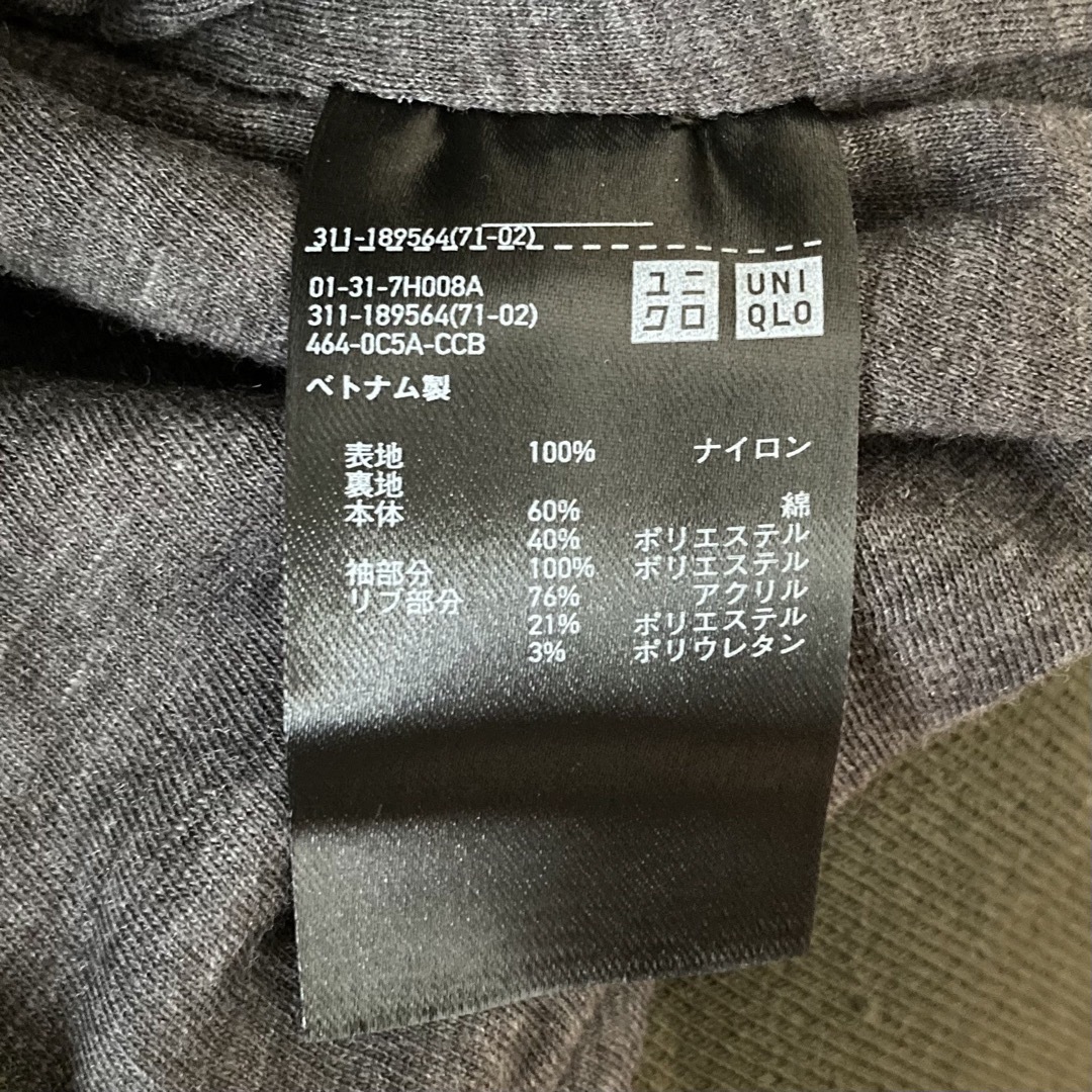 UNIQLO(ユニクロ)のユニクロ UNIQLO フライトジャケット ダークグリーン XSサイズ メンズ メンズのジャケット/アウター(フライトジャケット)の商品写真