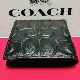 COACH - 91655 コーチ 二つ折り財布 ディズニーコラボ パスケース付き ...