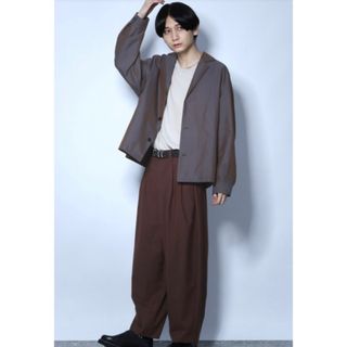 ハレ(HARE)の新品 HARE シャイニーシャツジャケット S(ブルゾン)