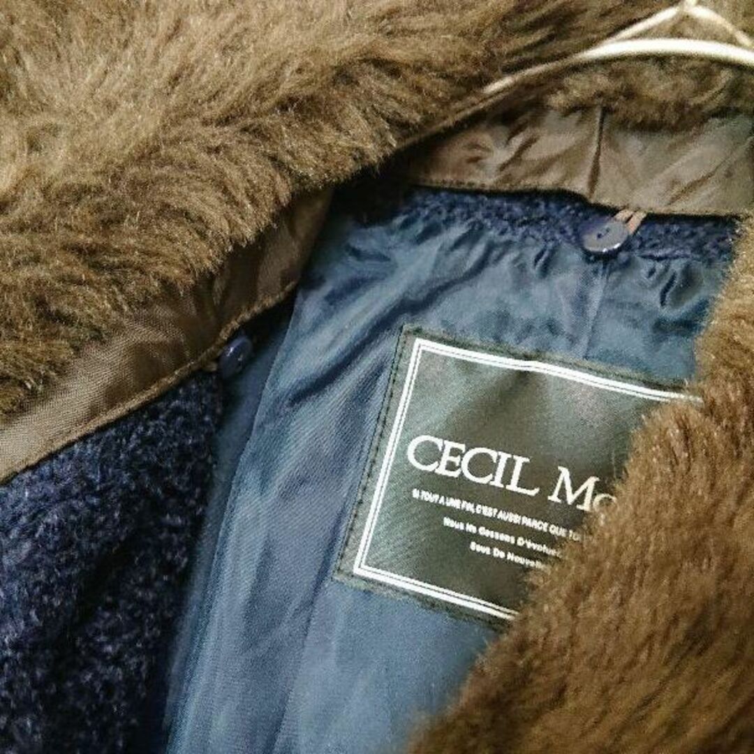 CECIL McBEE(セシルマクビー)のCECILMcBEE ダッフルコート Mサイズ セシルマクビー コート レディースのジャケット/アウター(ダッフルコート)の商品写真