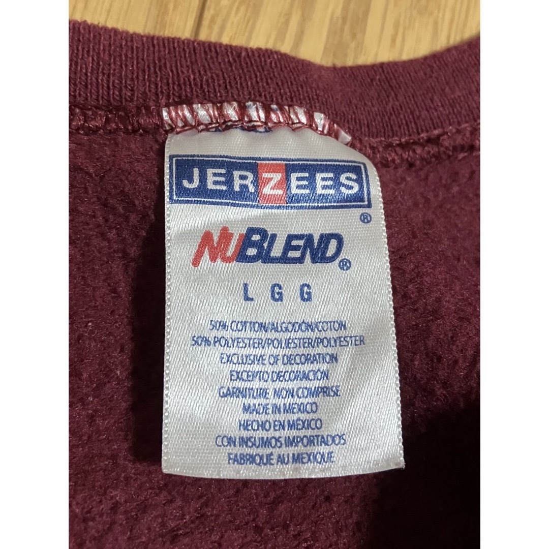JERZEES(ジャージーズ)のジャージーズ NU BREND スウェット ボルドー メンズのトップス(スウェット)の商品写真