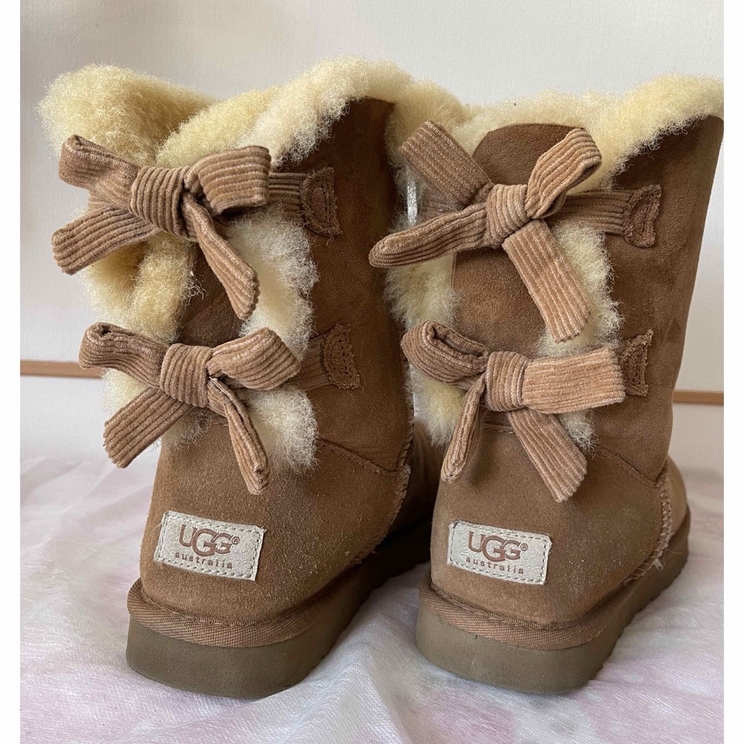 UGG - UGG♡リボンブーツ♡ムートンブーツの通販 by Reika's UGG - UGG♡リボンブーツ♡ムートンブーツの通販 by Reika's