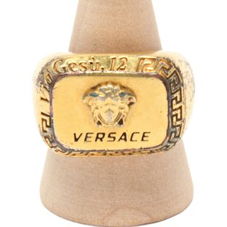 ヴェルサーチ(VERSACE)のヴェルサーチ Versace リング 指輪 ロゴ    レディース 17号(リング(指輪))