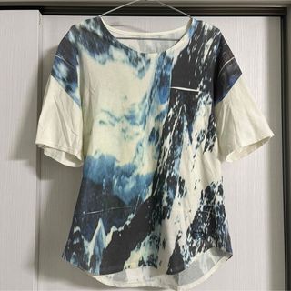 美品1.2万★ AKM  Tシャツ カットソー　ダークネイビー　サイズM wjk