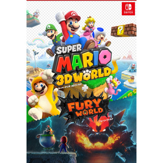 ニンテンドースイッチ(Nintendo Switch)のswitch 任天堂　スーパーマリオ　FURY world 3D ソフト(家庭用ゲームソフト)