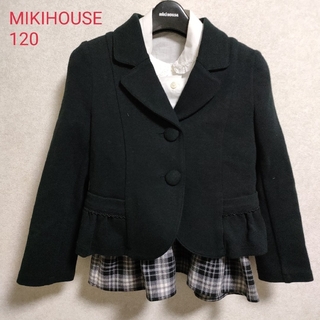 ミキハウス(mikihouse)のミキハウス　スーツ　セットアップ　お受験　卒園　入学式　フォーマル(ドレス/フォーマル)