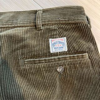 FRANK LEDER - RAKINES moleskin 1tuck pants MusterWerkの通販 by