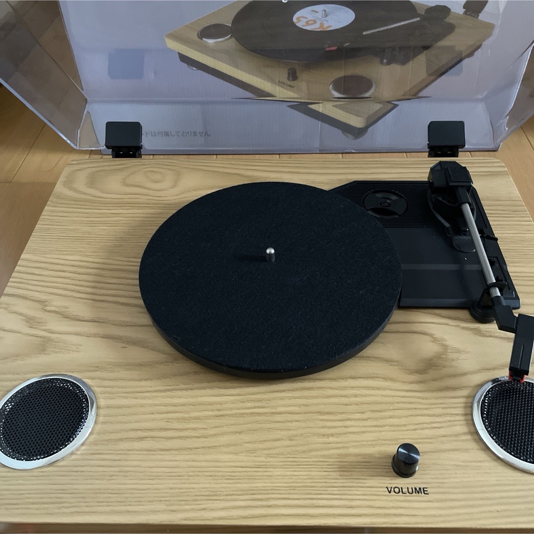 WINTECH Wooden Turntable KRP-206S スマホ/家電/カメラのオーディオ機器(その他)の商品写真