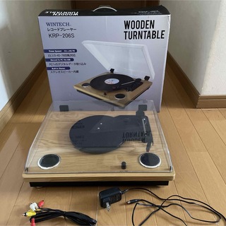 WINTECH Wooden Turntable KRP-206S(その他)