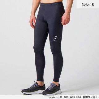 スポーツ/アウトドア試着のみ C3fit コンプレッションタイツ Men's Lサイズ