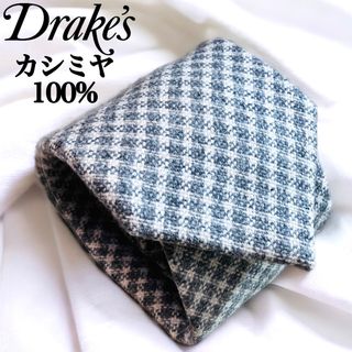 ドレイクス(DRAKES)のドレイクス DRAKES LONDON ネクタイ カシミヤ100% ウールタイ(ネクタイ)