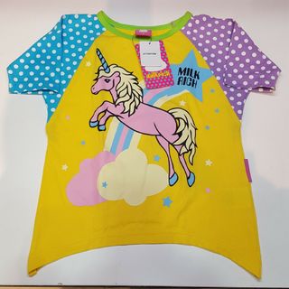 ☆ミルクリッチ milkrich ポニー 7分丈Tシャツ 新品未使用(Tシャツ/カットソー)