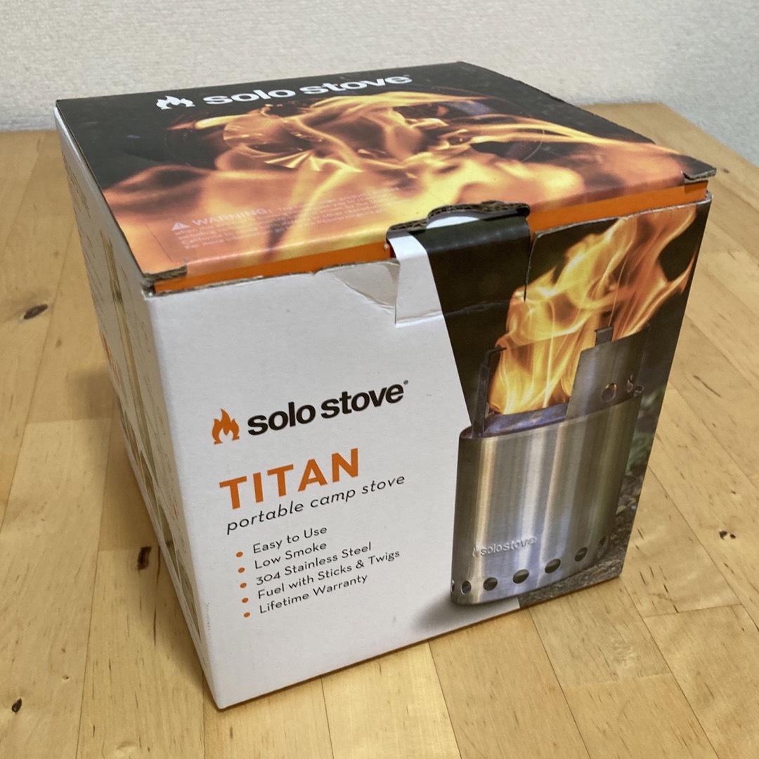 SOLO STOVE TITAN / ソロストーブ タイタン スポーツ/アウトドアのアウトドア(ストーブ/コンロ)の商品写真